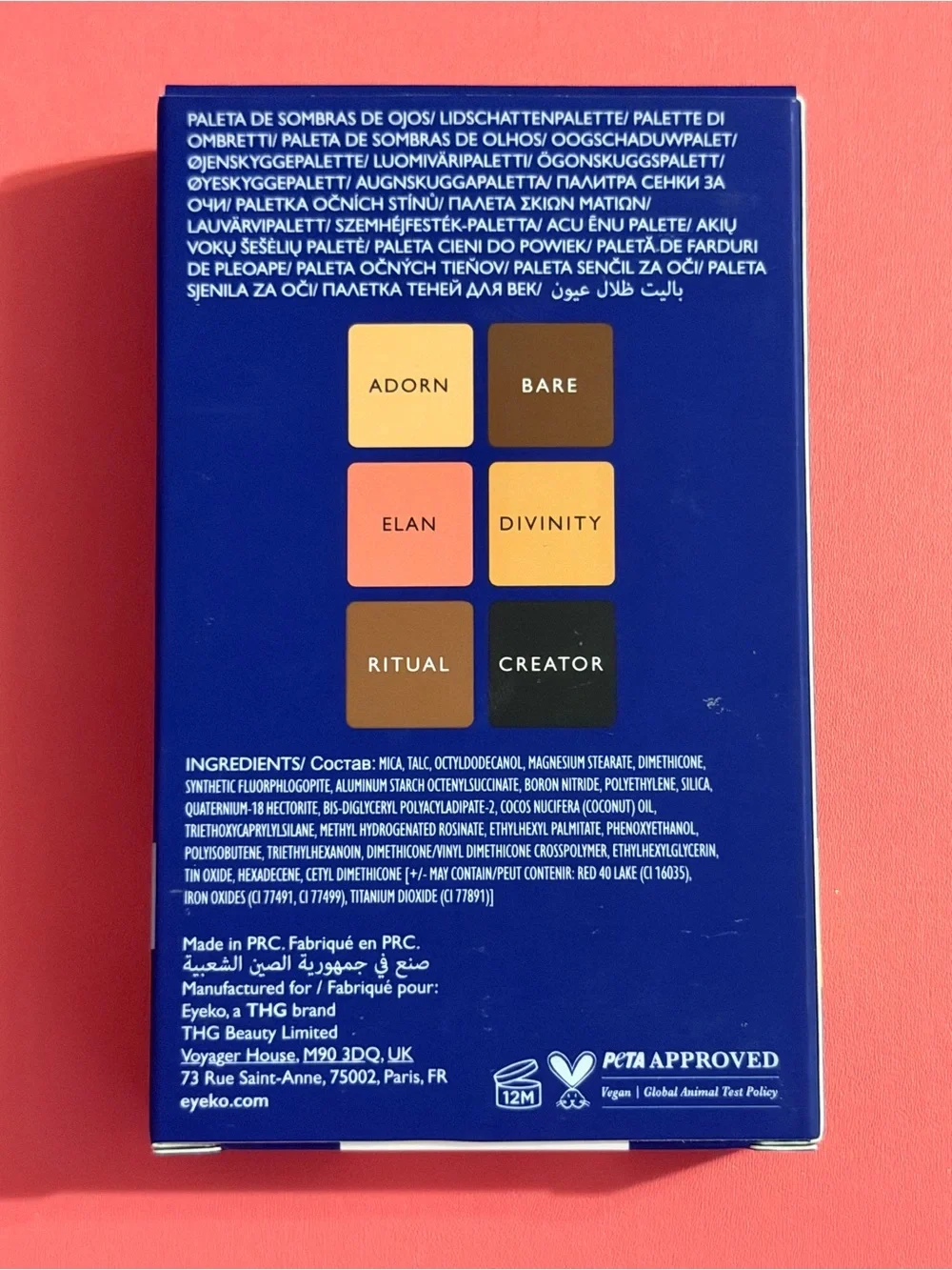Eyeko Limitless Eyeshadow Palette (Palette 3)